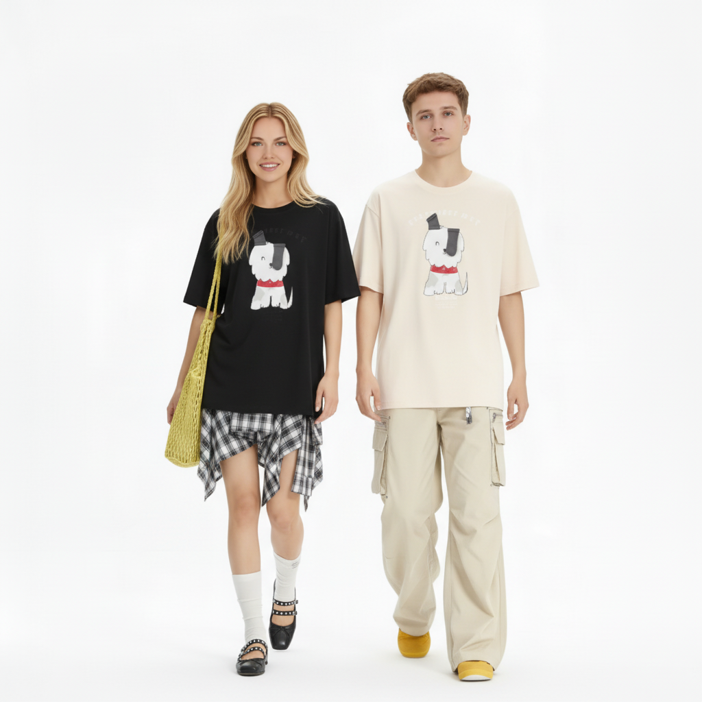 Do You See Me Funny Dog Graphic Tee T7079