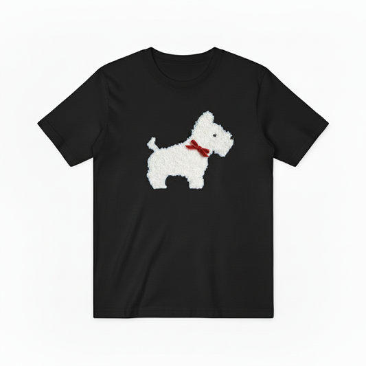 Westie Dog Graphic Sweater Classic Navy Dog Lover Gift T7076