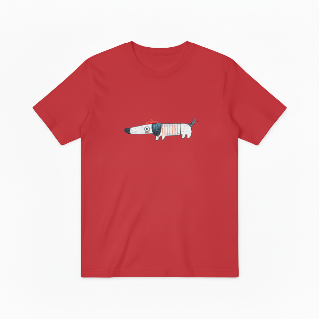 French Dachshund Graphic Tee | Funny Dog Lover T-Shirt T7001