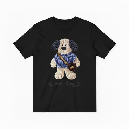 Good Day Dog Graphic Tee Cute Animal Lover T7002