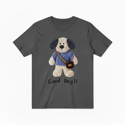 Good Day Dog Graphic Tee Cute Animal Lover T7002