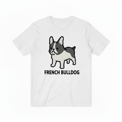 French Bulldog Graphic Tee Retro Animal Lover Gift T7010