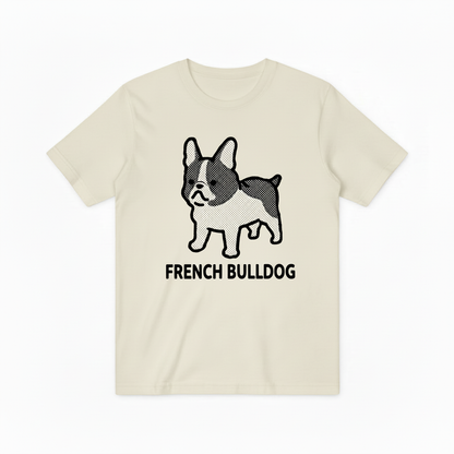 French Bulldog Graphic Tee Retro Animal Lover Gift T7010