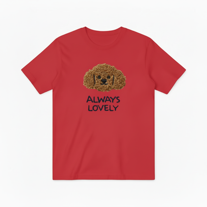 Poodle Dog Graphic Tee Cute Animal Lover Gift T7017