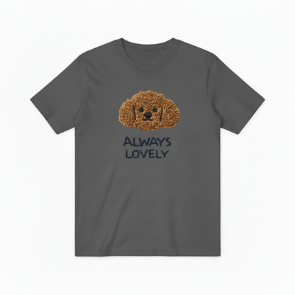 Poodle Dog Graphic Tee Cute Animal Lover Gift T7017
