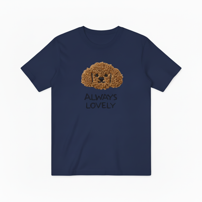 Poodle Dog Graphic Tee Cute Animal Lover Gift T7017