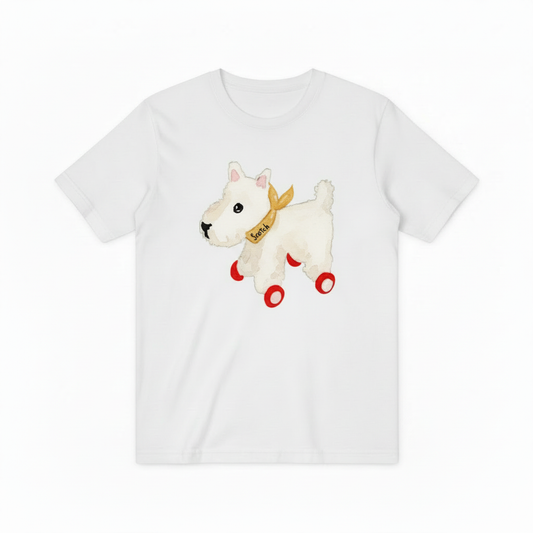 Scottish Terrier Graphic Tee Playful Dog Lover Gift Idea T7020