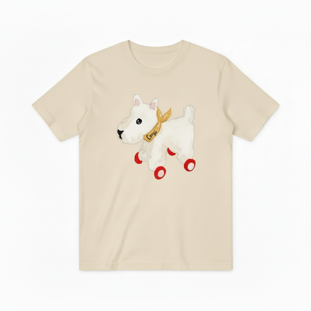 Scottish Terrier Graphic Tee Playful Dog Lover Gift Idea T7020