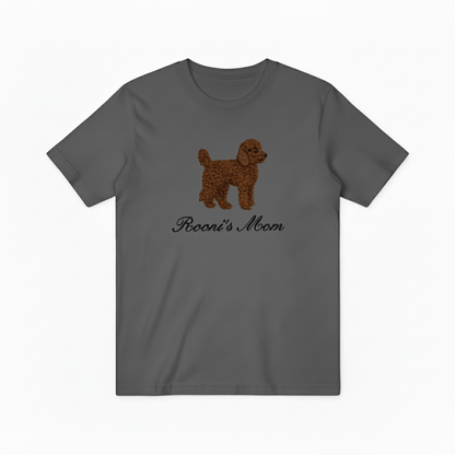 Poodle Dog Mom Graphic Tee Cute Animal Lover Gift T7021