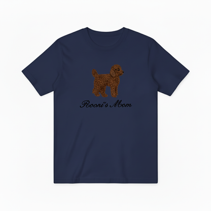 Poodle Dog Mom Graphic Tee Cute Animal Lover Gift T7021