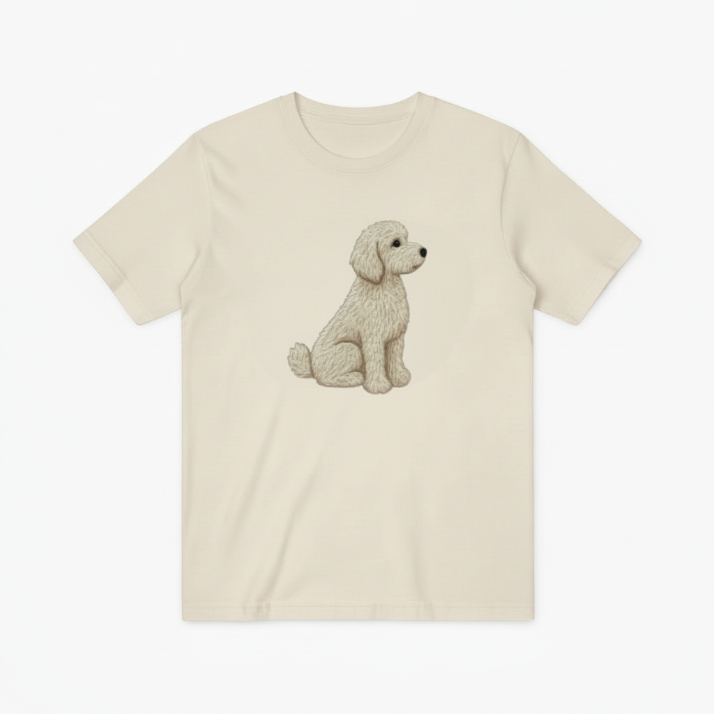 Goldendoodle Graphic Tee Cute Dog Lover Gift Idea T7022