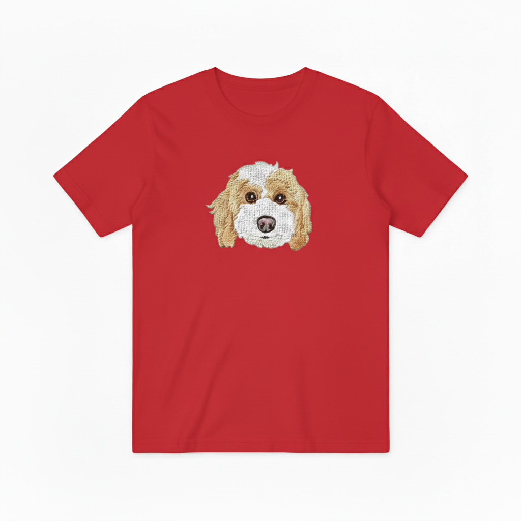 Pocket Goldendoodle Graphic Tee Cute Dog Lover Gift T7023