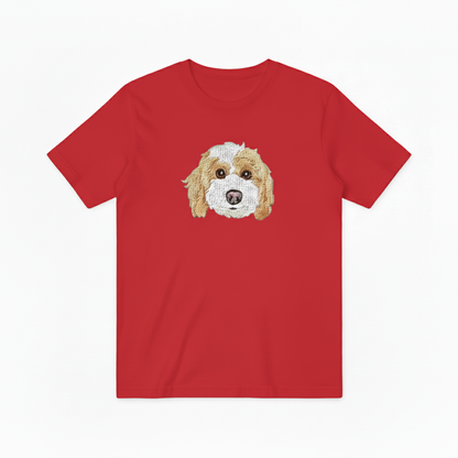 Pocket Goldendoodle Graphic Tee Cute Dog Lover Gift T7023
