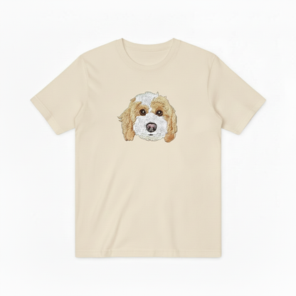 Pocket Goldendoodle Graphic Tee Cute Dog Lover Gift T7023