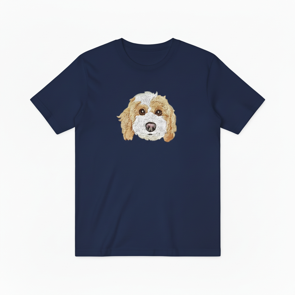 Pocket Goldendoodle Graphic Tee Cute Dog Lover Gift T7023
