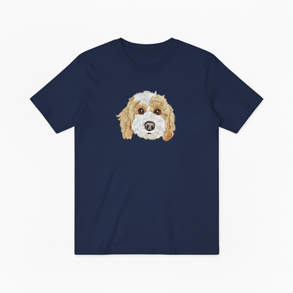Pocket Goldendoodle Graphic Tee Cute Dog Lover Gift T7023