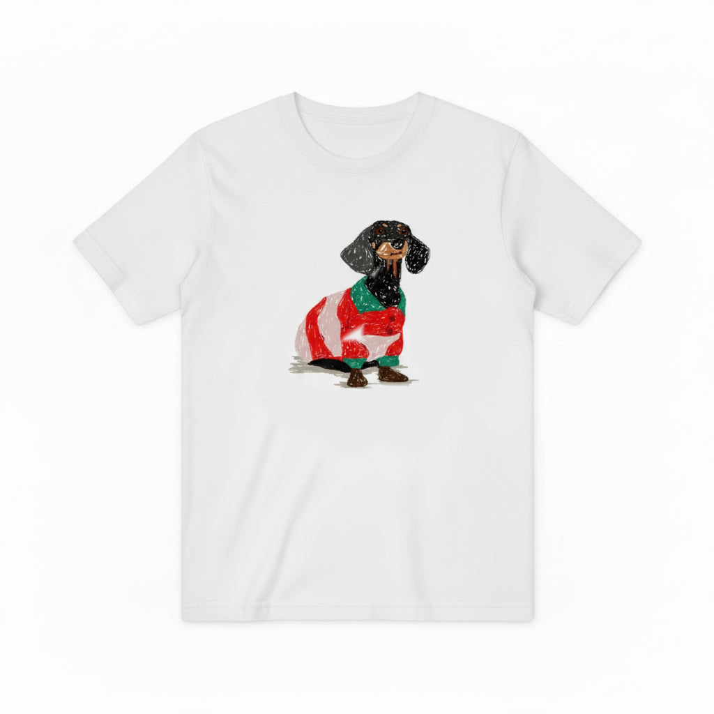 Dachshund Graphic Tee Vintage Dog Lover Gift T7032