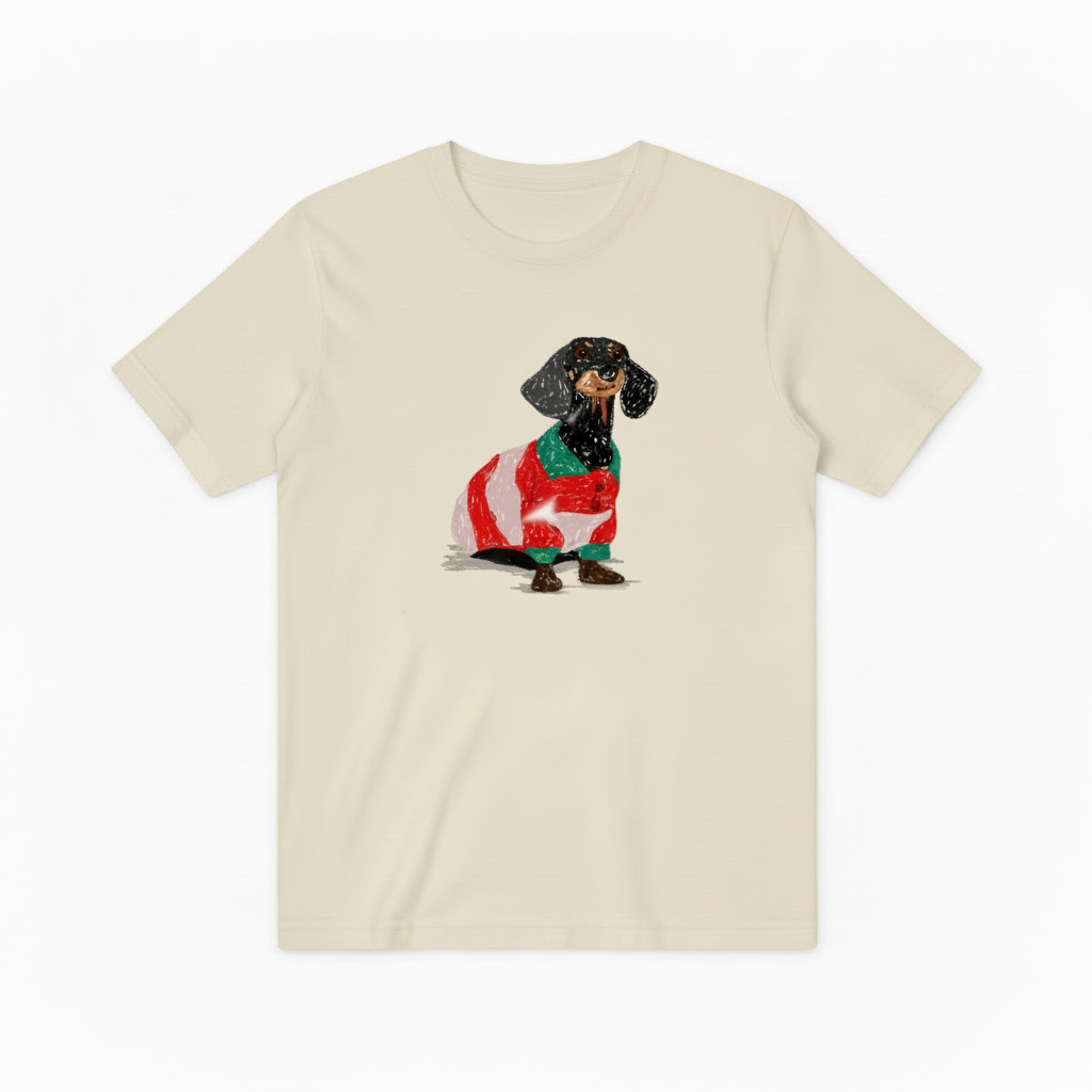 Dachshund Graphic Tee Vintage Dog Lover Gift T7032