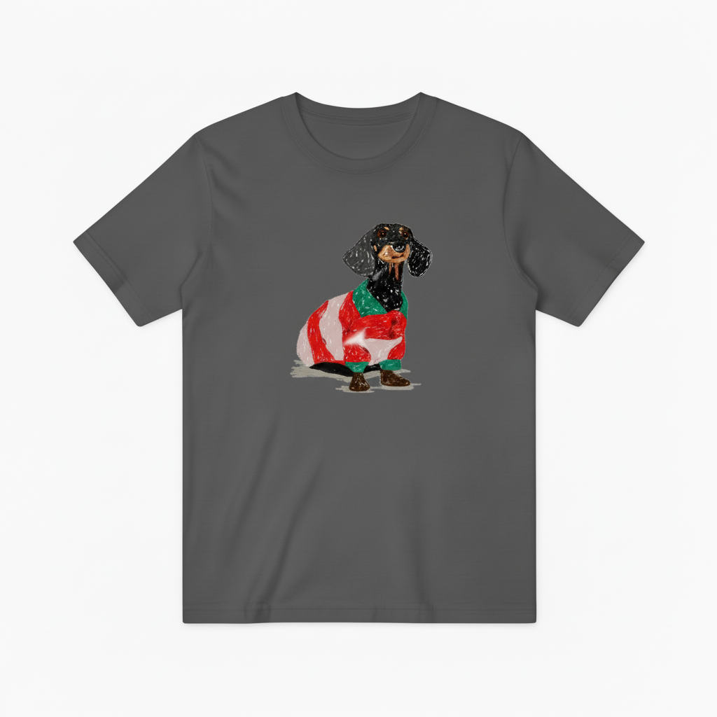 Dachshund Graphic Tee Vintage Dog Lover Gift T7032