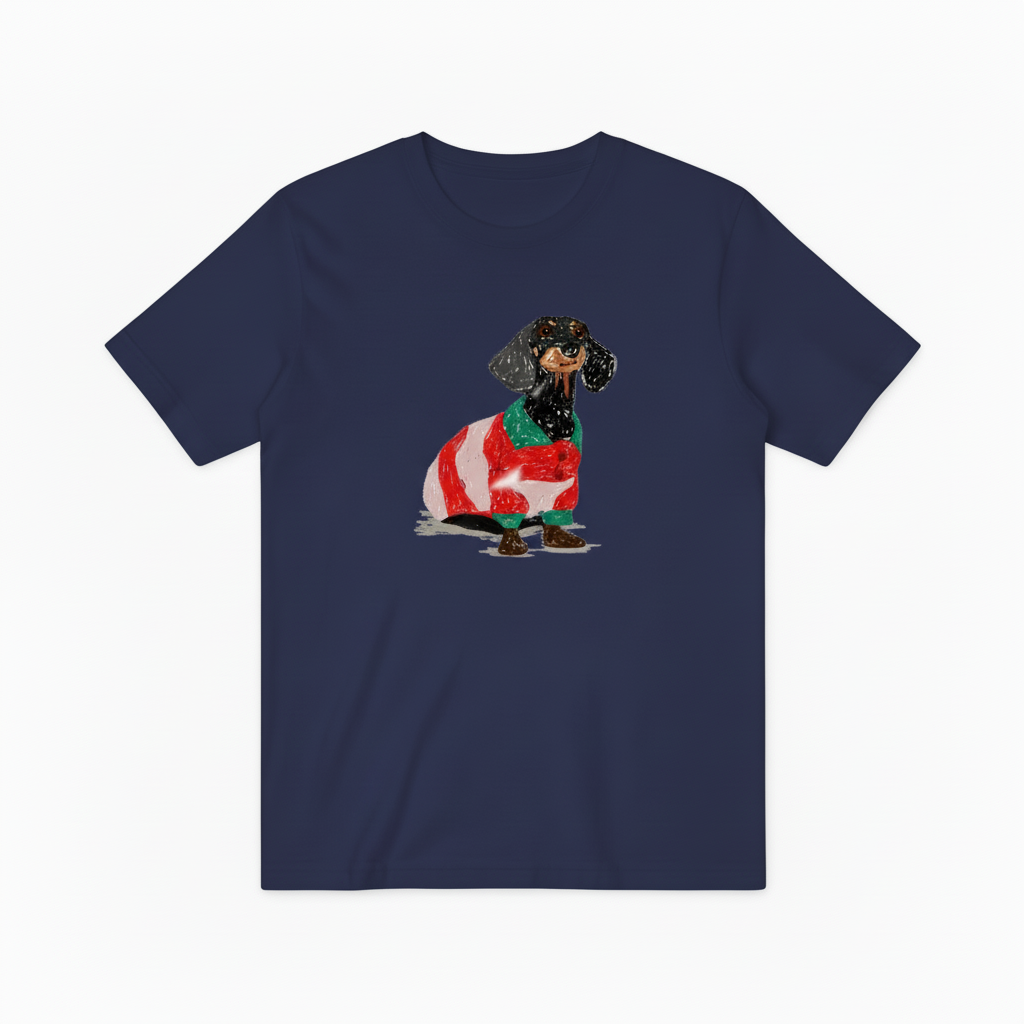 Dachshund Graphic Tee Vintage Dog Lover Gift T7032