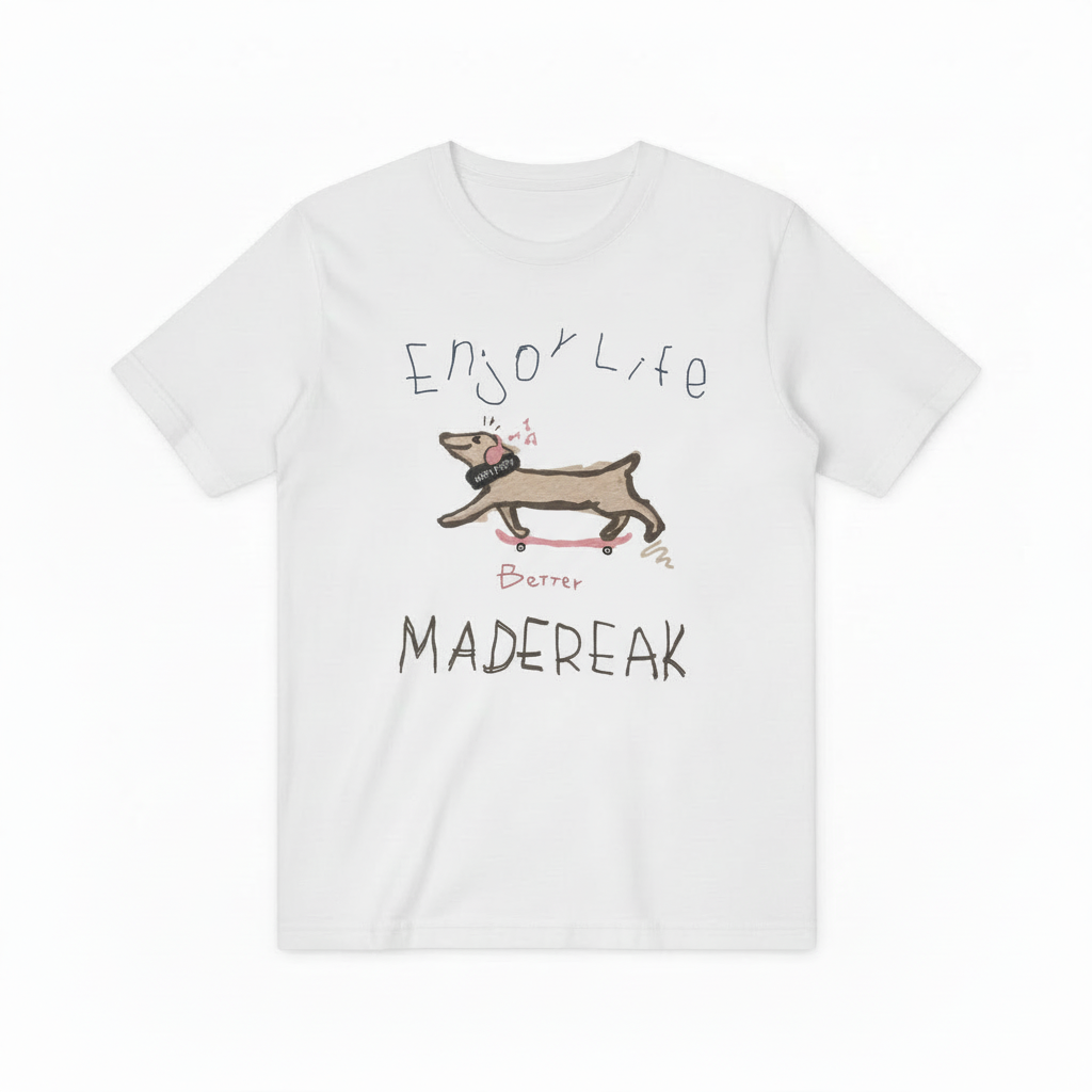 Skateboarding Dachshund Graphic Tee Funny Dog Lover Gift T7033