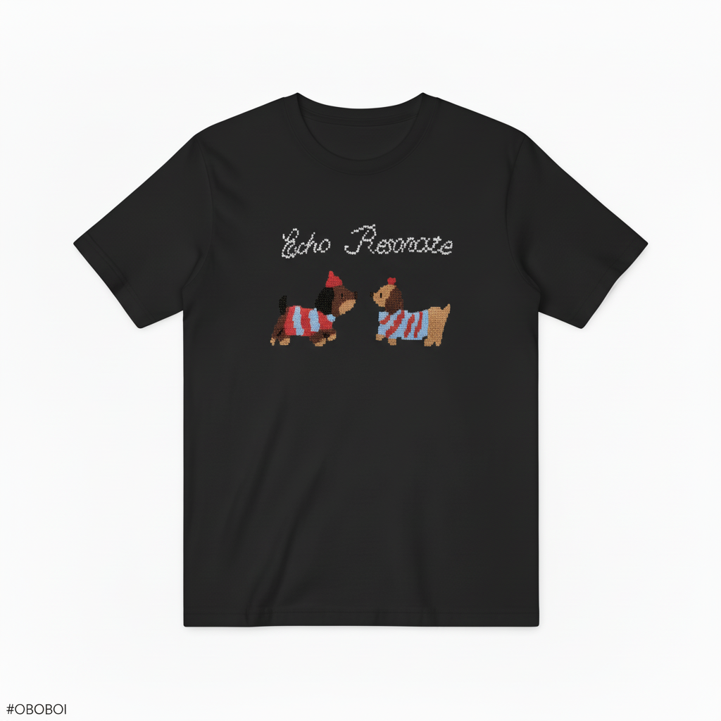 Matching Dogs Graphic Tee Cute Animal Lover Gift T7034