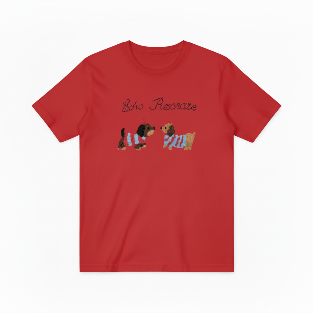 Matching Dogs Graphic Tee Cute Animal Lover Gift T7034