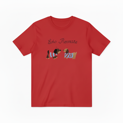 Matching Dogs Graphic Tee Cute Animal Lover Gift T7034