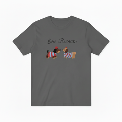 Matching Dogs Graphic Tee Cute Animal Lover Gift T7034