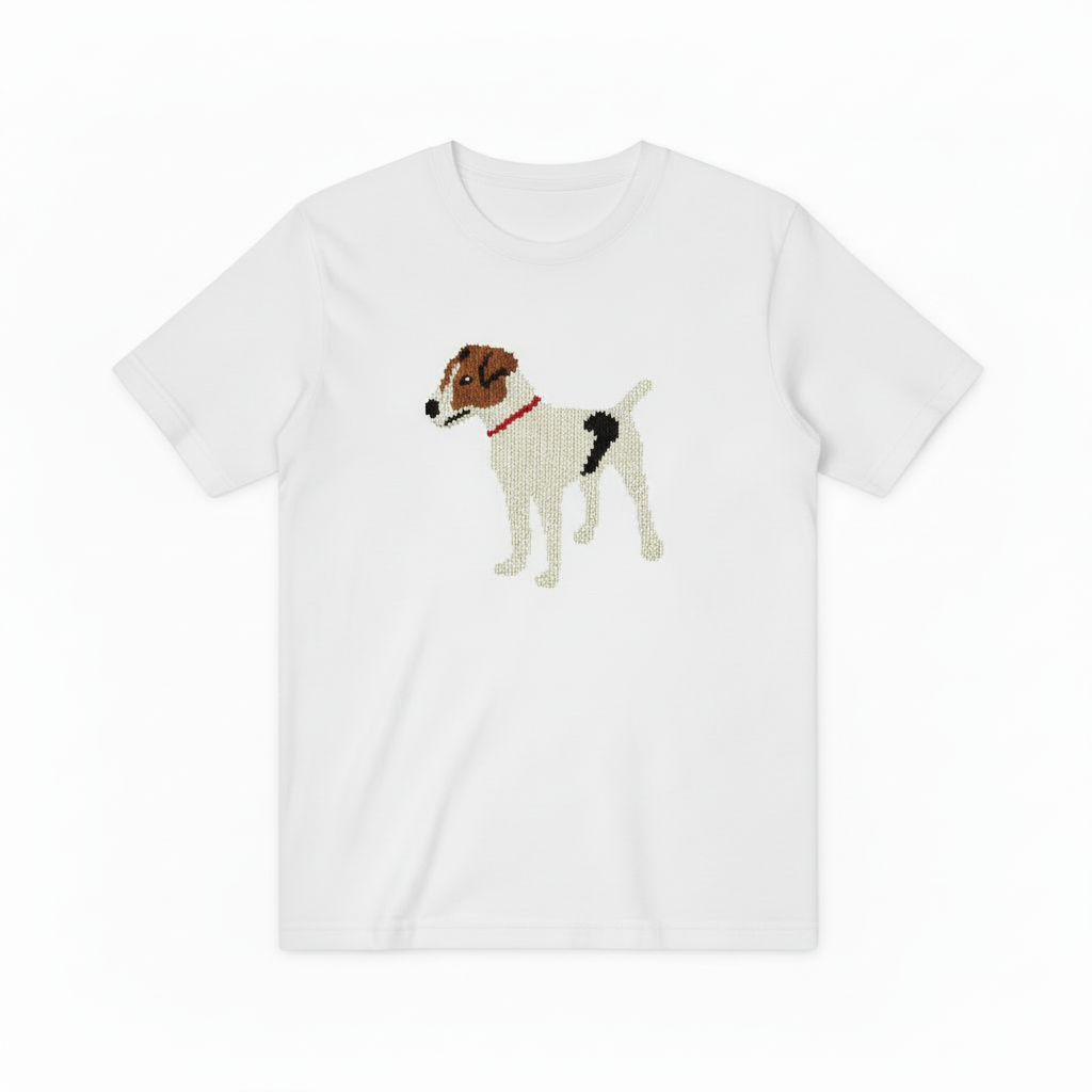 Jack Russell Terrier Graphic Tee Vintage Dog Lover Gift T7036