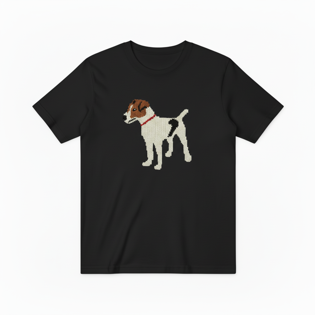 Jack Russell Terrier Graphic Tee Vintage Dog Lover Gift T7036