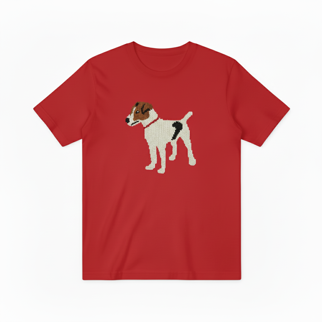 Jack Russell Terrier Graphic Tee Vintage Dog Lover Gift T7036