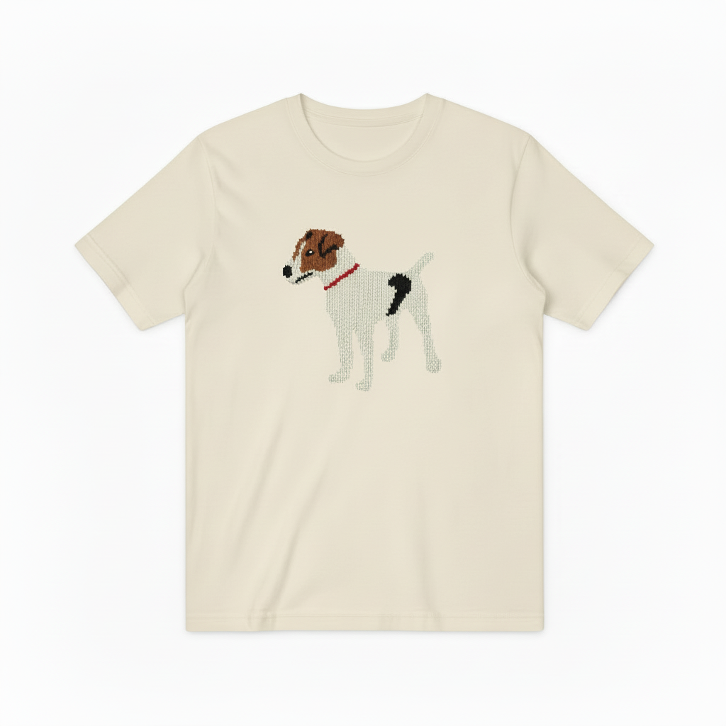 Jack Russell Terrier Graphic Tee Vintage Dog Lover Gift T7036