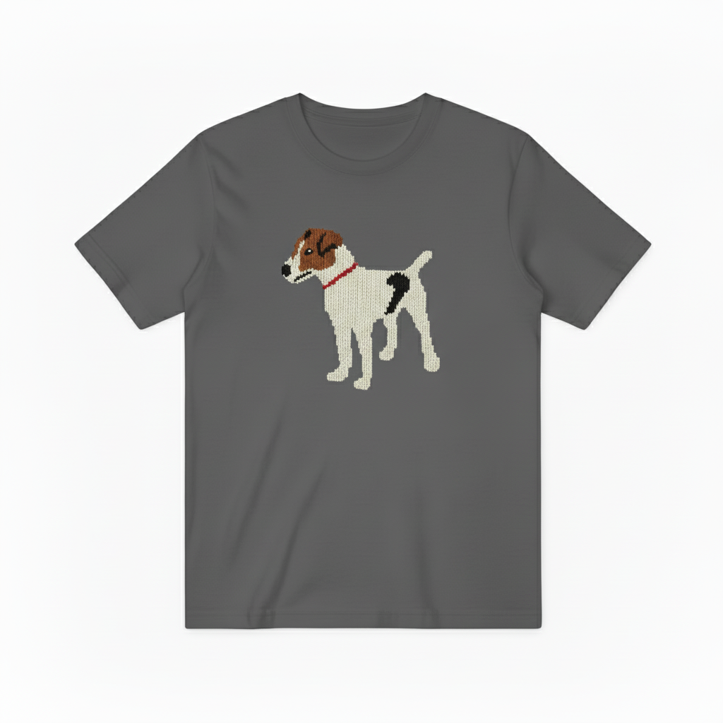 Jack Russell Terrier Graphic Tee Vintage Dog Lover Gift T7036