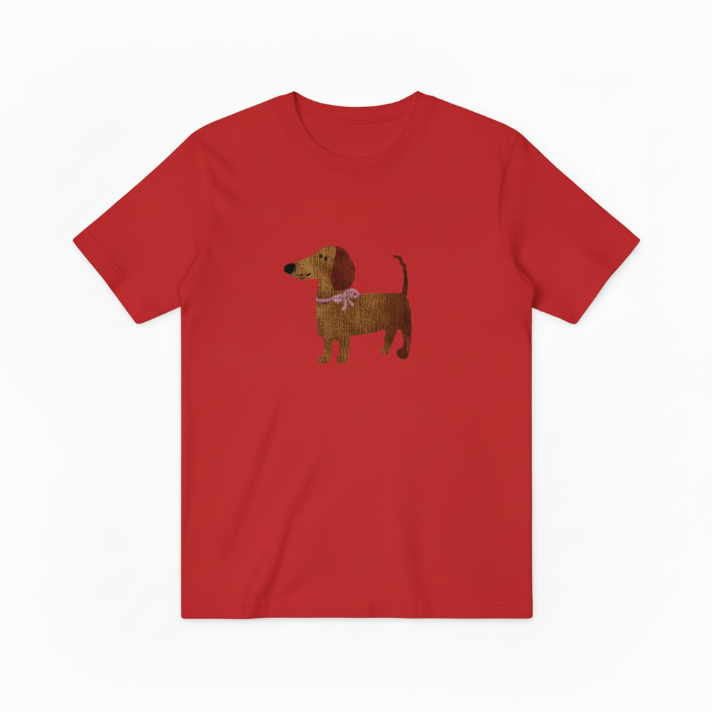 Dachshund Graphic Tee Cute Dog Lover Gift T7042