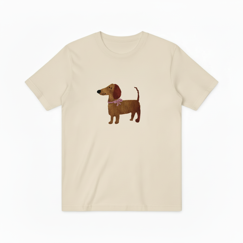 Dachshund Graphic Tee Cute Dog Lover Gift T7042