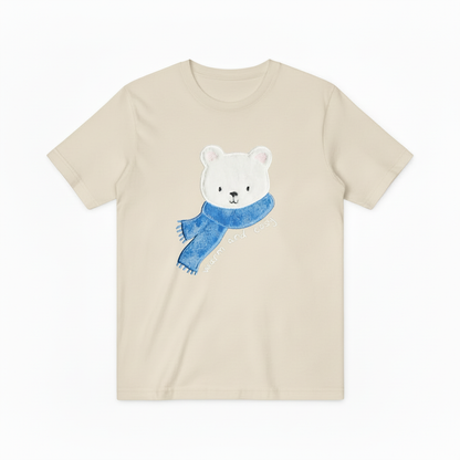 Polar Bear Graphic Tee Warm Cosy Animal Lover Gift T7043