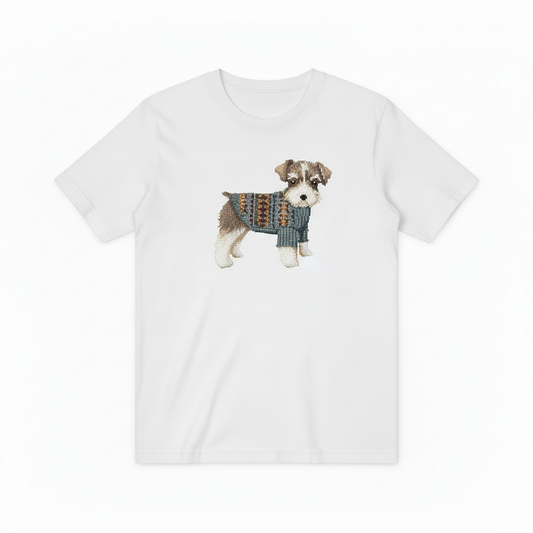 Schnauzer Graphic Tee Elegant Dog Lover Gift T7044