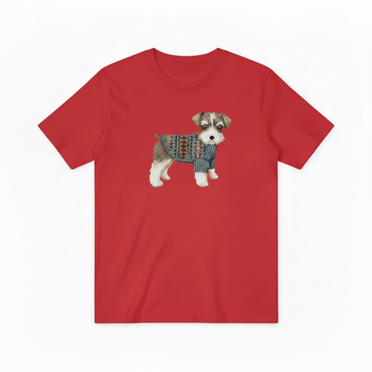 Schnauzer Graphic Tee Elegant Dog Lover Gift T7044