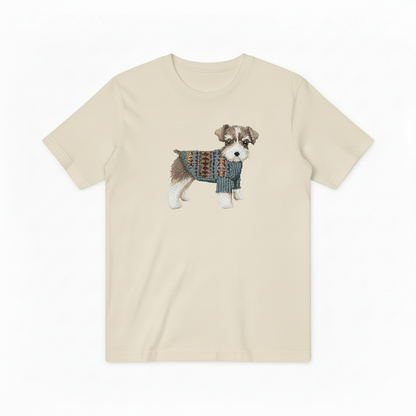 Schnauzer Graphic Tee Elegant Dog Lover Gift T7044