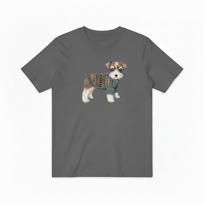 Schnauzer Graphic Tee Elegant Dog Lover Gift T7044