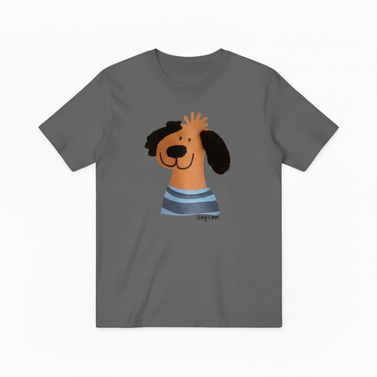 Stay Cool Dog Graphic Tee Funny Animal Lover Gift T7047