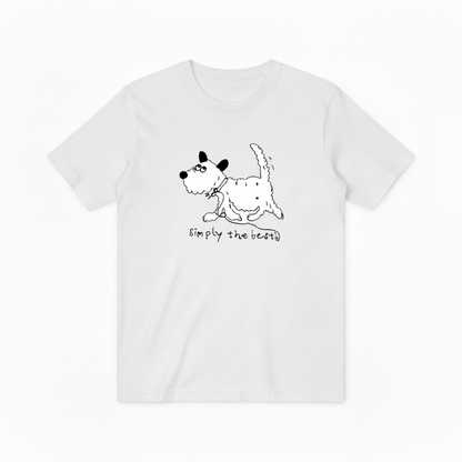 Simply The Best Dog Graphic Sweater Animal Lover Gift T7049