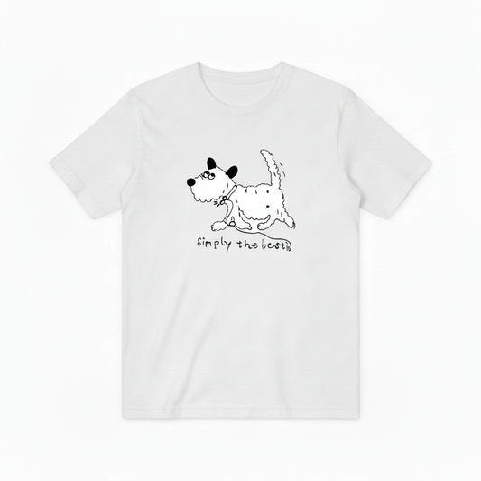 Simply The Best Dog Graphic Sweater Animal Lover Gift T7049