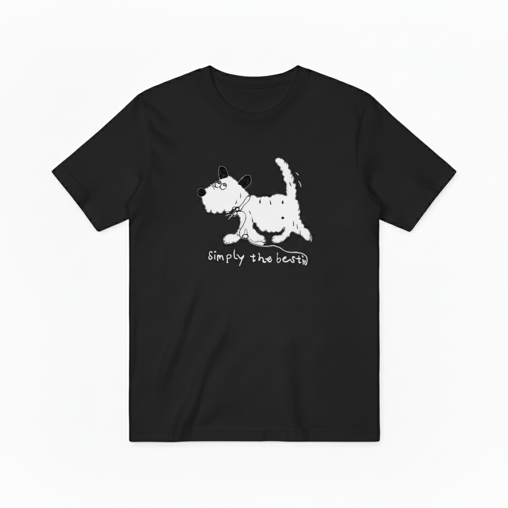 Simply The Best Dog Graphic Sweater Animal Lover Gift T7049