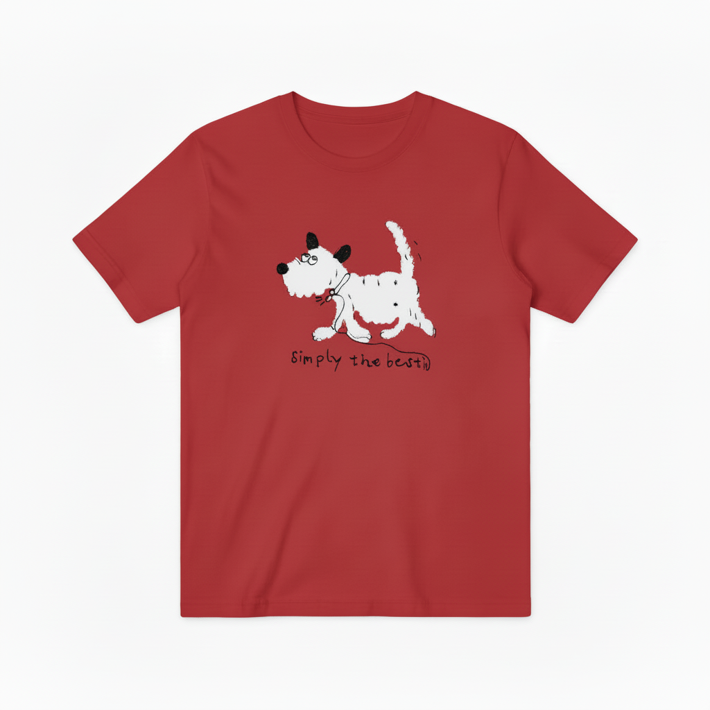 Simply The Best Dog Graphic Sweater Animal Lover Gift T7049