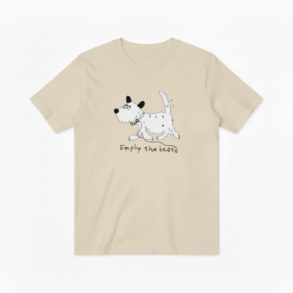 Simply The Best Dog Graphic Sweater Animal Lover Gift T7049