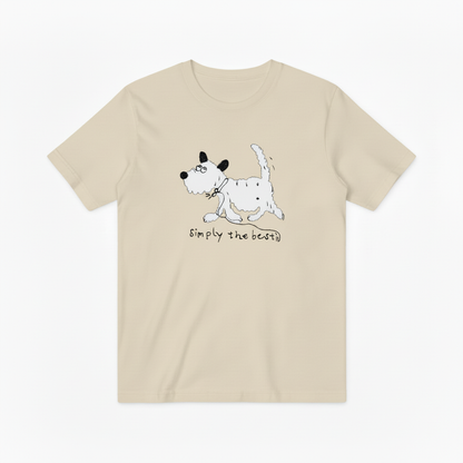 Simply The Best Dog Graphic Sweater Animal Lover Gift T7049