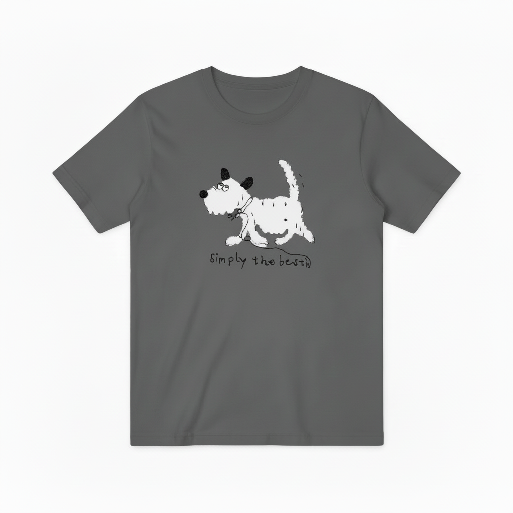 Simply The Best Dog Graphic Sweater Animal Lover Gift T7049
