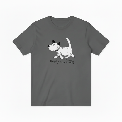 Simply The Best Dog Graphic Sweater Animal Lover Gift T7049